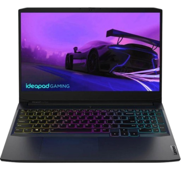 Ноутбук 15.6'' Lenovo Gaming 3 15ACH6 (Ryzen 7 5800H/16/512/GTX 1650) Black (вживаний, ідеальний) A